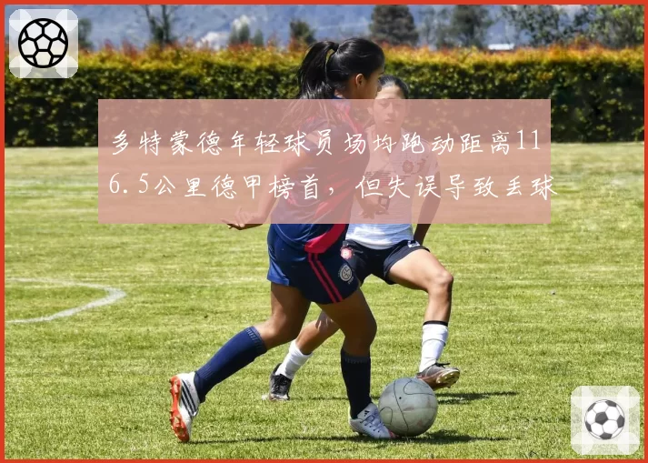 多特蒙德年轻球员场均跑动距离116.5公里德甲榜首，但失误导致丢球12个