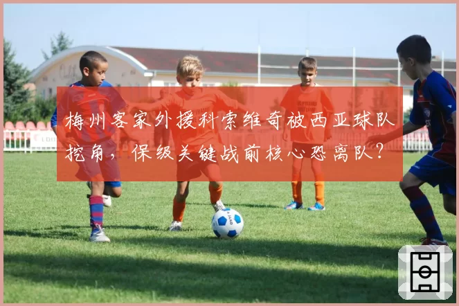 梅州客家外援科索维奇被西亚球队挖角,保级关键战前核心恐离队?